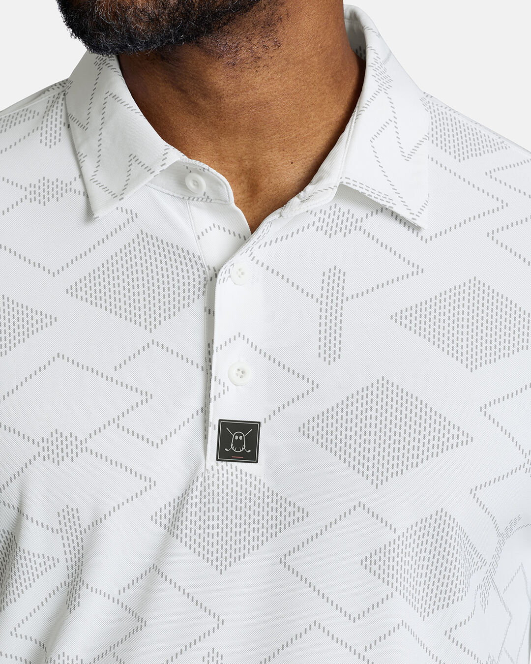 Ghost Golf Qualifier Argyle Polo